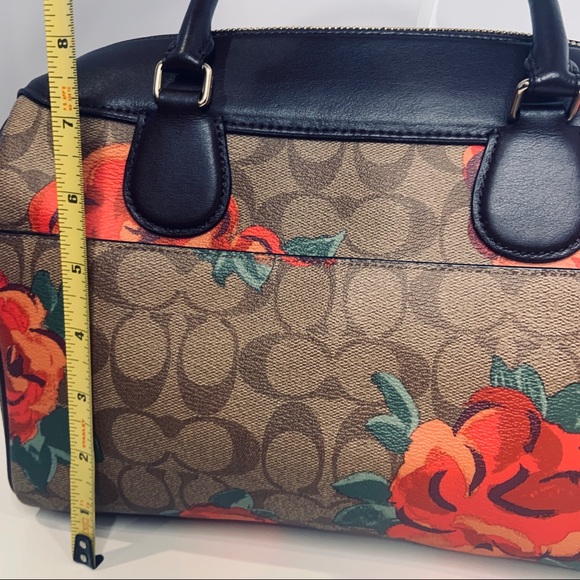 Coach Logo Floral matching wallet set / tote bag - Picture 3 of 16